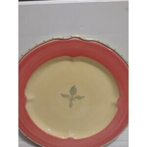 Pfaltzgraff Pistoulet Secrets of Jana Kolpen 10-7/8" stoneware dinner plate